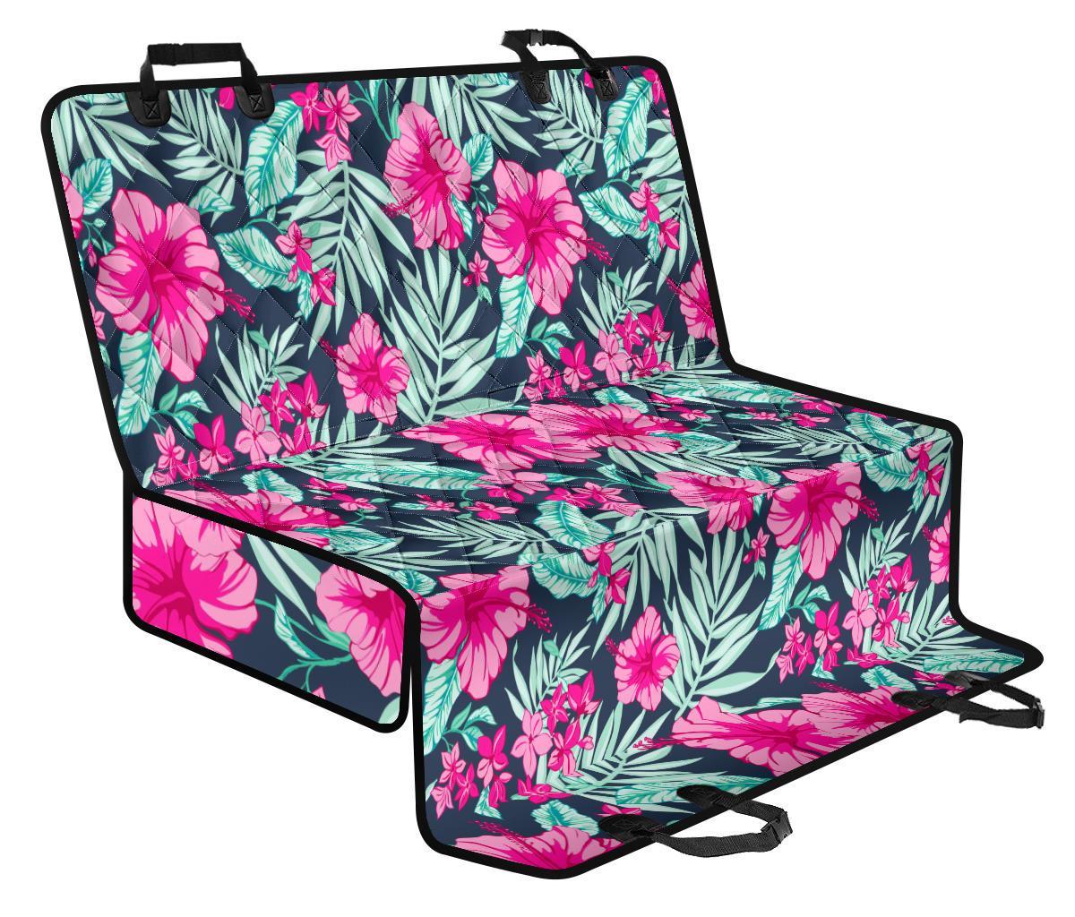 Pink Hibiscus Tropical Pattern Print Pet Car Back Seat Cover - aabb6cb2dfd1 Pink Hibiscus Tropical Pattern Print Pet Car Back Seat Cover - aabb6cb2dfd1