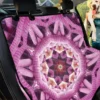 Pink Kaileidoscope Print Car Back Seat Cover Dog Car Seat Covers - 5ef6b1dd378c