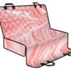 Pink Liquid Marble Print Pet Car Back Seat Cover - 1aa578d82e73