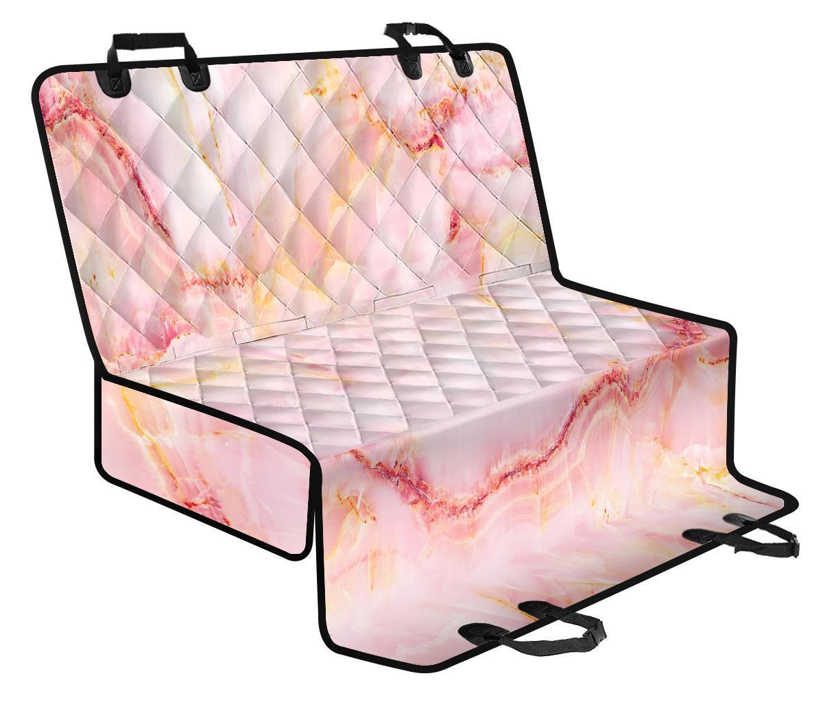 Pink Marble Print Pet Car Back Seat Cover - 5b9441059fa6 Pink Marble Print Pet Car Back Seat Cover - 5b9441059fa6
