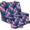 Pink Peony Floral Flower Pattern Print Pet Car Back Seat Cover - 45b348ff35c4