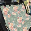 Pink Rose And Peony Pattern Car Back Seat Cover Dog Car Seat Covers - 1852f57bbcfa