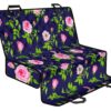 Pink Rose Floral Flower Pattern Print Pet Car Back Seat Cover - 87cae423ffc4