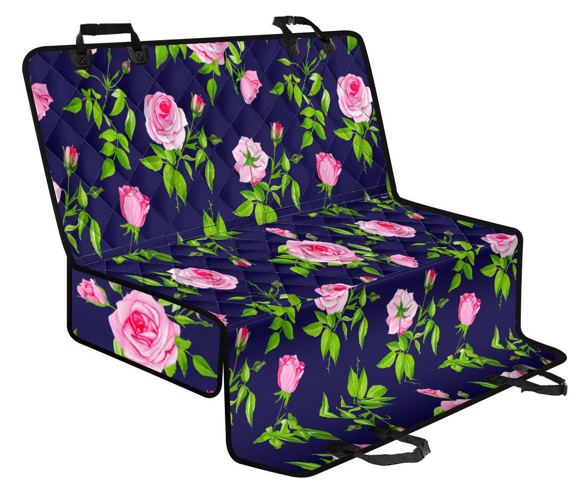 Pink Rose Floral Flower Pattern Print Pet Car Back Seat Cover - 87cae423ffc4 Pink Rose Floral Flower Pattern Print Pet Car Back Seat Cover - 87cae423ffc4