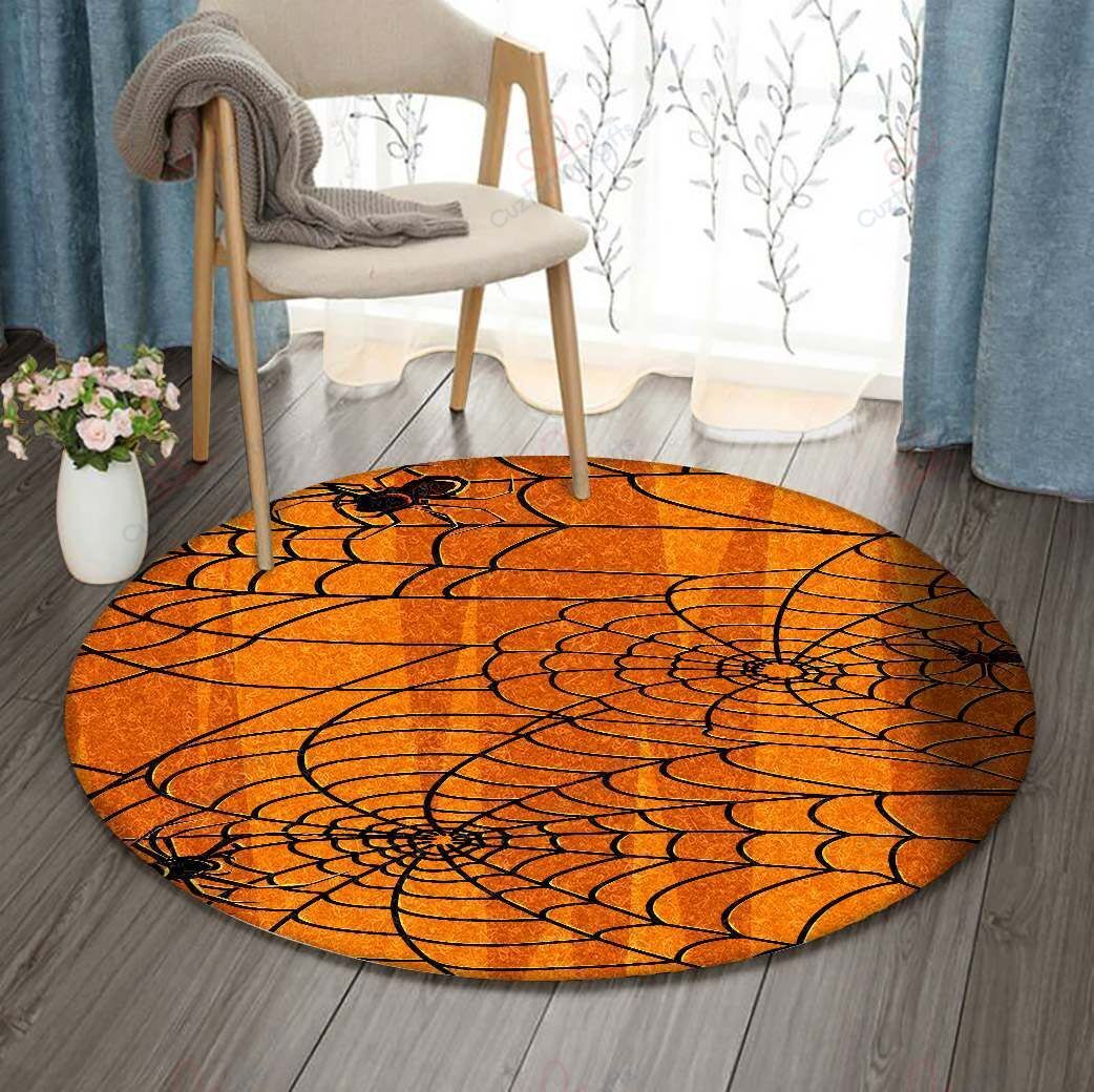 Pink Spider Round Carpet Floor Rug Living Room Bedroom Decor Round Area Rug Carpet Pink Spider Round Carpet Floor Rug Living Room Bedroom Decor Round Area Rug Carpet