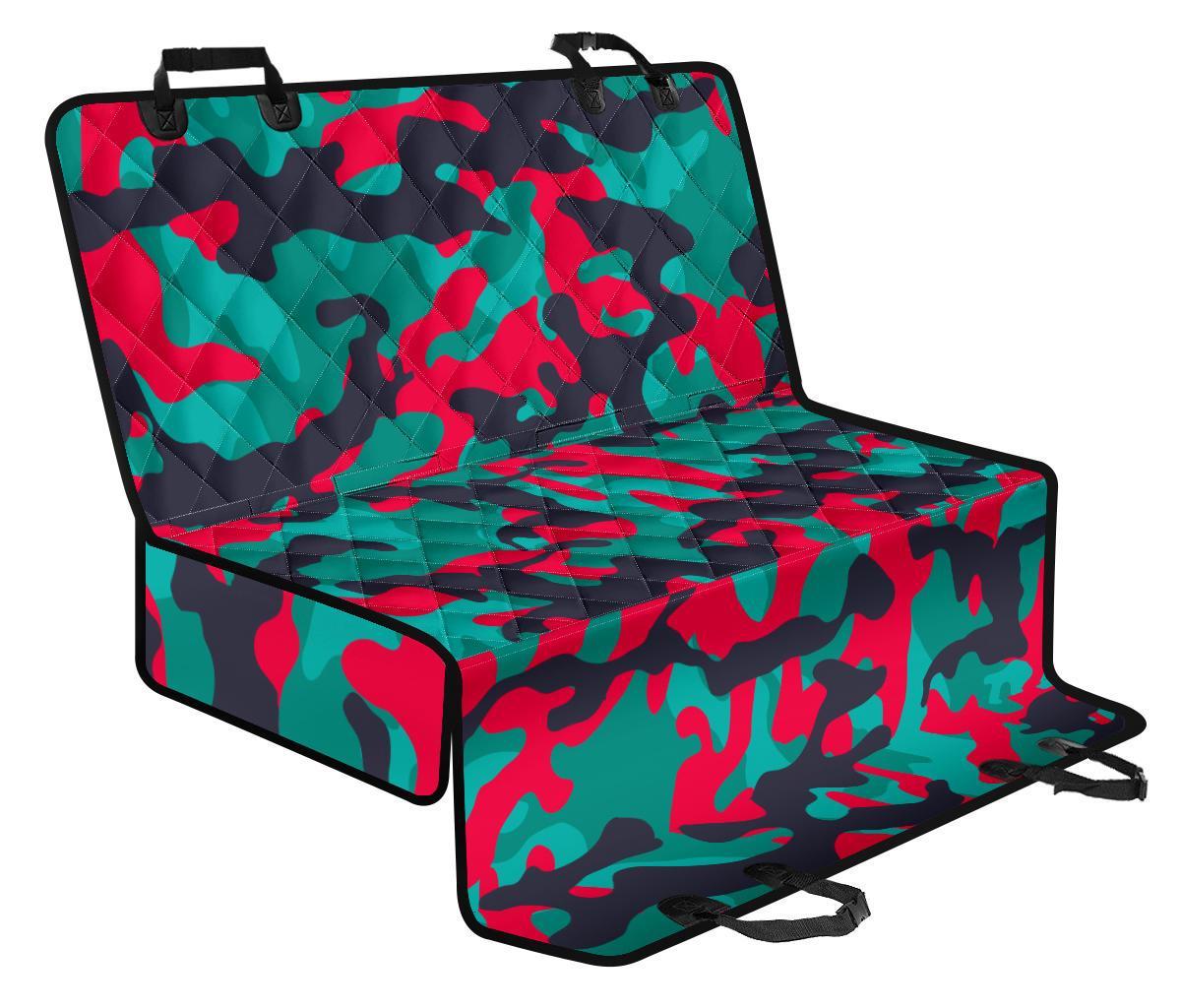 Pink Teal And Black Camouflage Print Pet Car Back Seat Cover - c2ef561cdc14 Pink Teal And Black Camouflage Print Pet Car Back Seat Cover - c2ef561cdc14