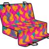 Pink Tropical Banana Pattern Print Pet Car Back Seat Cover - 617e3103dc6b