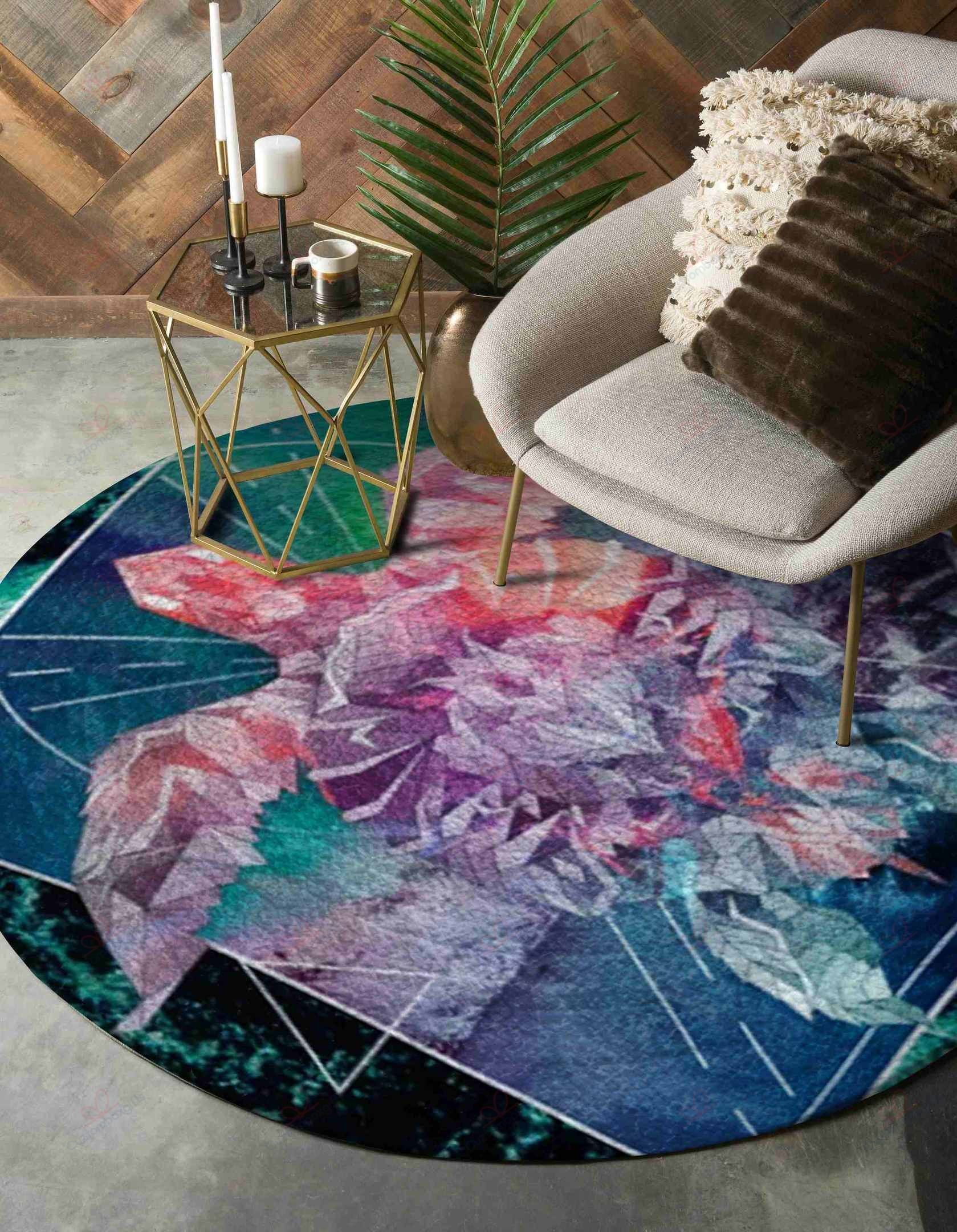 Pink Turtle Round Carpet Floor Rug Living Room Bedroom Decor Round Area Rug Carpet Pink Turtle Round Carpet Floor Rug Living Room Bedroom Decor Round Area Rug Carpet