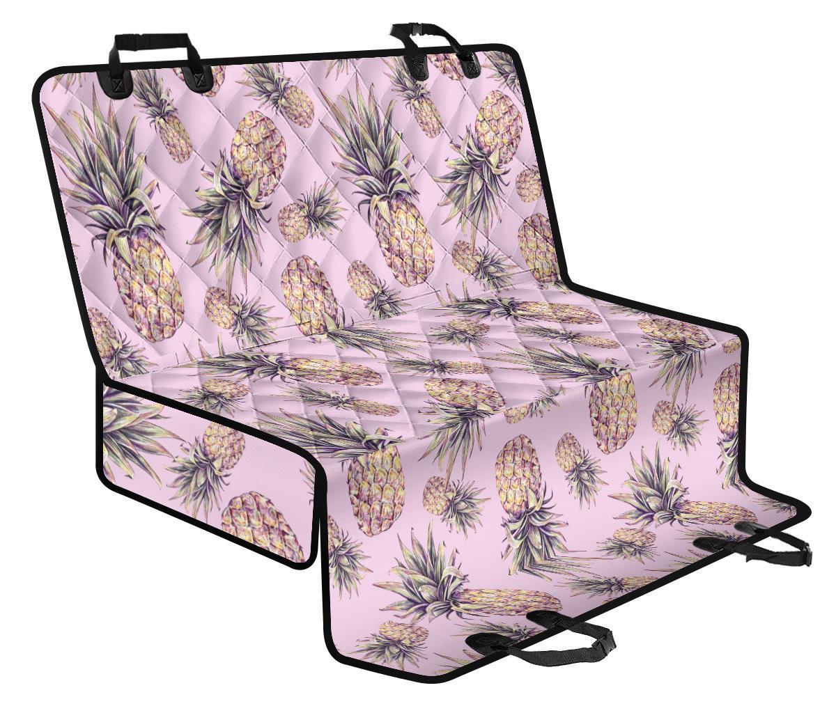 Pink Vintage Pineapple Pattern Print Pet Car Back Seat Cover - 8e64ed17be6c Pink Vintage Pineapple Pattern Print Pet Car Back Seat Cover - 8e64ed17be6c