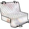 Pink White Grey Marble Print Pet Car Back Seat Cover - 82420ff0175a