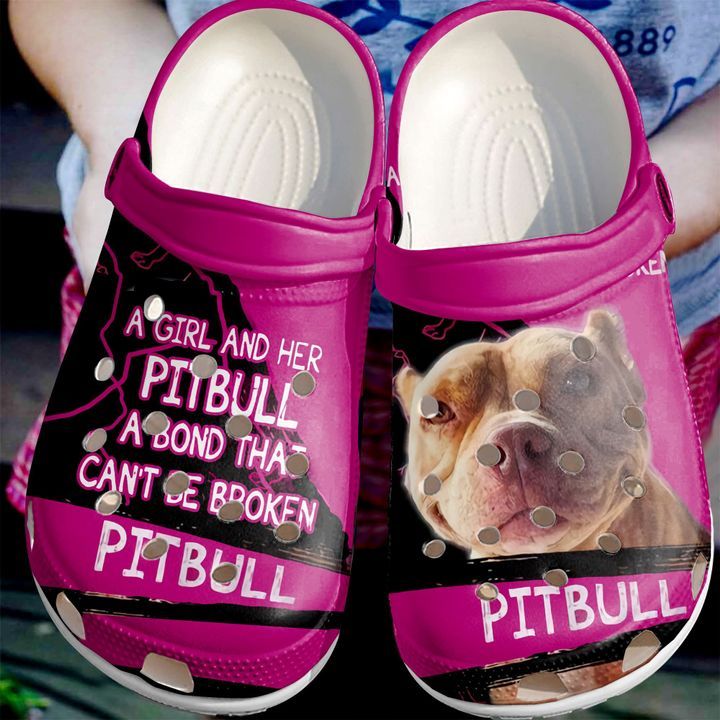 Pitbull A Girl And Her Sku 1855 Crocs Crocband Clog Comfortable For Mens Womens Classic Clog Water Shoes Pitbull A Girl And Her Sku 1855 Crocs Crocband Clog Comfortable For Mens Womens Classic Clog Water Shoes