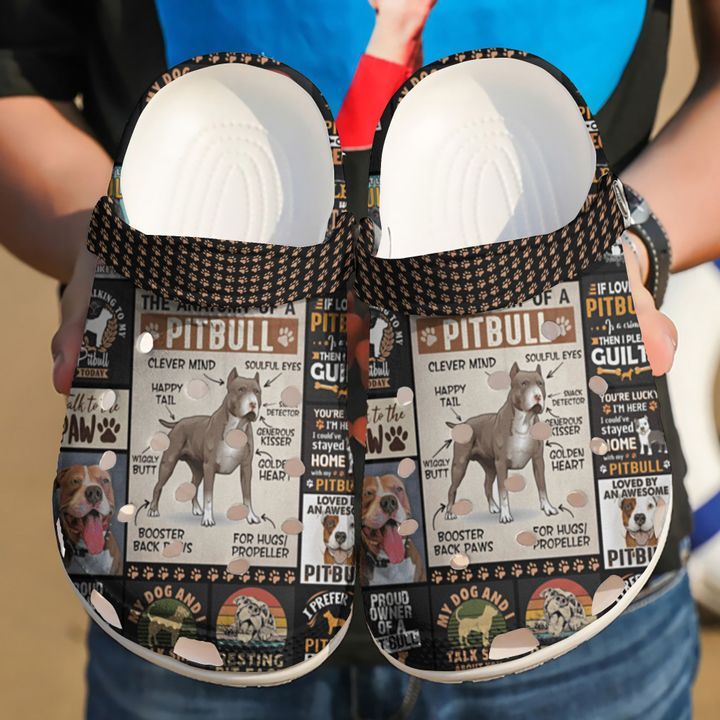 Pitbull Anatomy Sku 1858 Crocs Crocband Clog Comfortable For Mens Womens Classic Clog Water Shoes Pitbull Anatomy Sku 1858 Crocs Crocband Clog Comfortable For Mens Womens Classic Clog Water Shoes