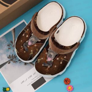 Pitbull Hello There Sku 1856 Crocs Clog Clog Shoes
