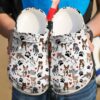 Pitbull Pattern Sku 1861 Crocs Clog Clog Shoes
