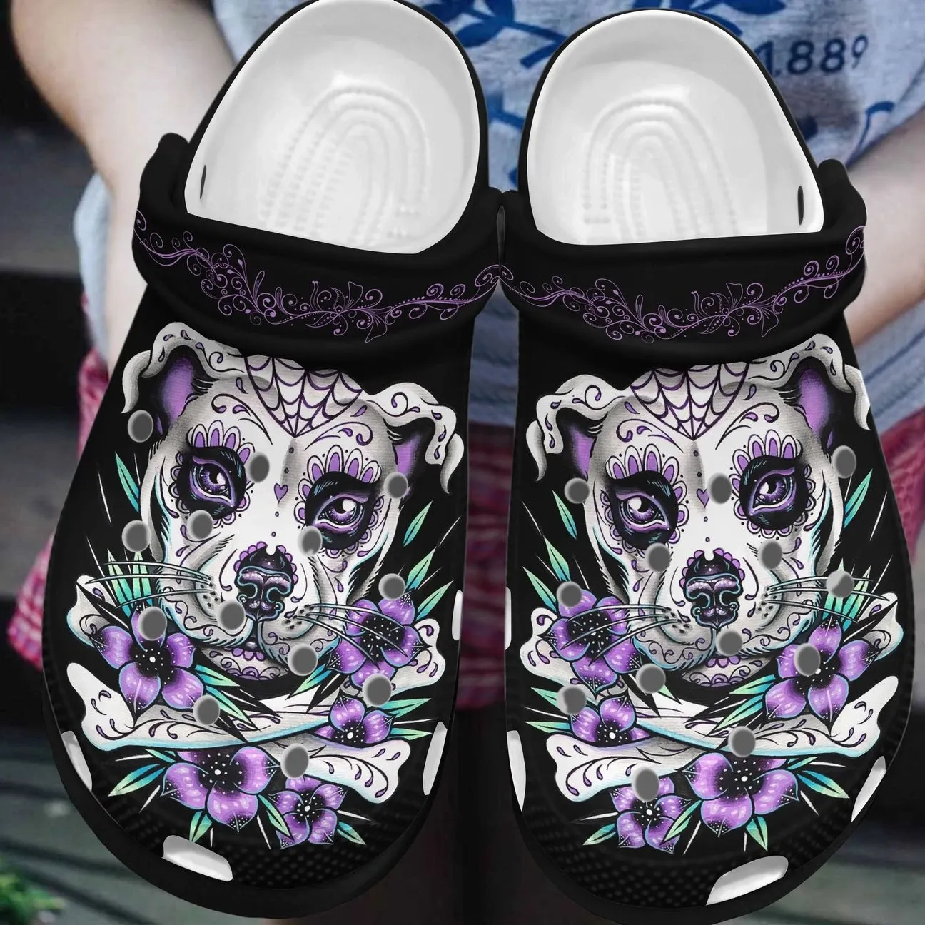 Pitbull Personalized Clog Custom Crocs Comfortablefashion Style Comfortable For Women Men Kid Print 3D Boho Pitbull Pitbull Personalized Clog Custom Crocs Comfortablefashion Style Comfortable For Women Men Kid Print 3D Boho Pitbull