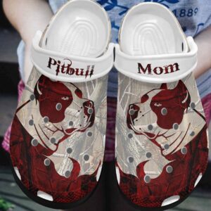Pitbull Personalized Clog Custom Crocs Comfortablefashion Style Comfortable For Women Men Kid Print 3D Cool Pitbull