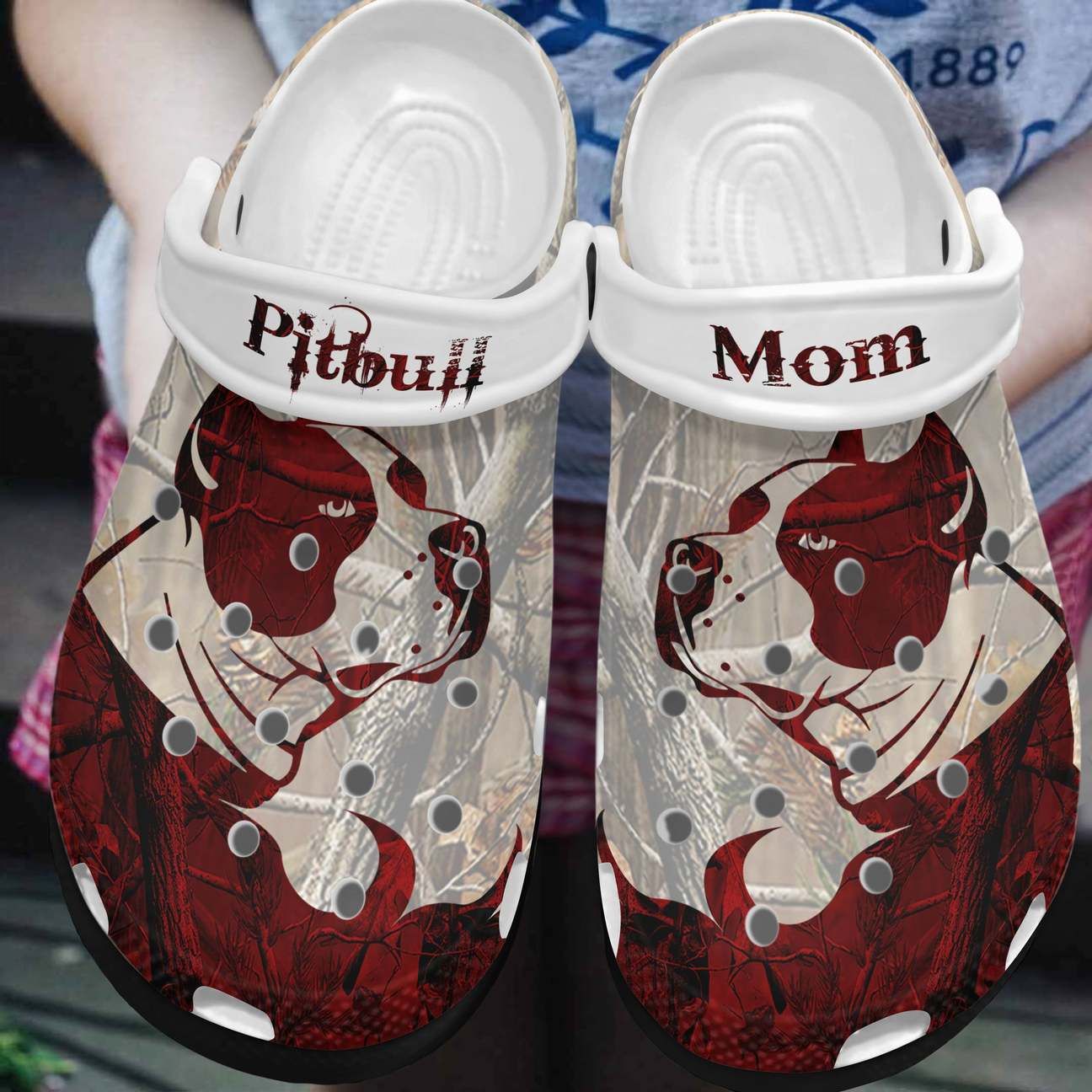 Pitbull Personalized Clog Custom Crocs Comfortablefashion Style Comfortable For Women Men Kid Print 3D Cool Pitbull Pitbull Personalized Clog Custom Crocs Comfortablefashion Style Comfortable For Women Men Kid Print 3D Cool Pitbull