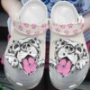 Pitbull Personalized Clog Custom Crocs Comfortablefashion Style Comfortable For Women Men Kid Print 3D Pitbull Drawing