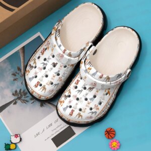 Pitbull Personalized Clog Custom Crocs Comfortablefashion Style Comfortable For Women Men Kid Print 3D Pitbull Pattern