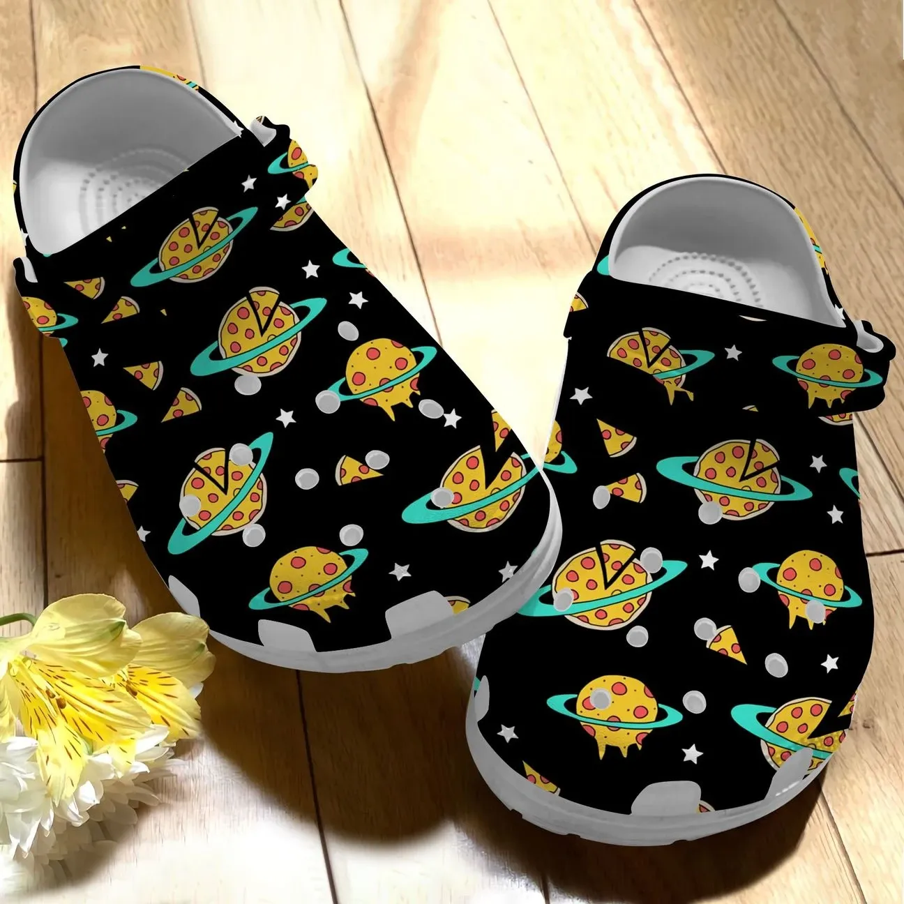 Pizza Personalize Clog Custom Crocs Fashionstyle Comfortable For Women Men Kid Print 3D Cool Pizza Lovers Pizza Personalize Clog Custom Crocs Fashionstyle Comfortable For Women Men Kid Print 3D Cool Pizza Lovers