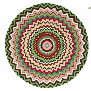 Pizzazz Round Carpet Floor Rug Living Room Bedroom Decor Round Area Rug Carpet
