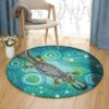 Platypus Round Carpet Floor Rug Living Room Bedroom Decor Round Area Rug Carpet