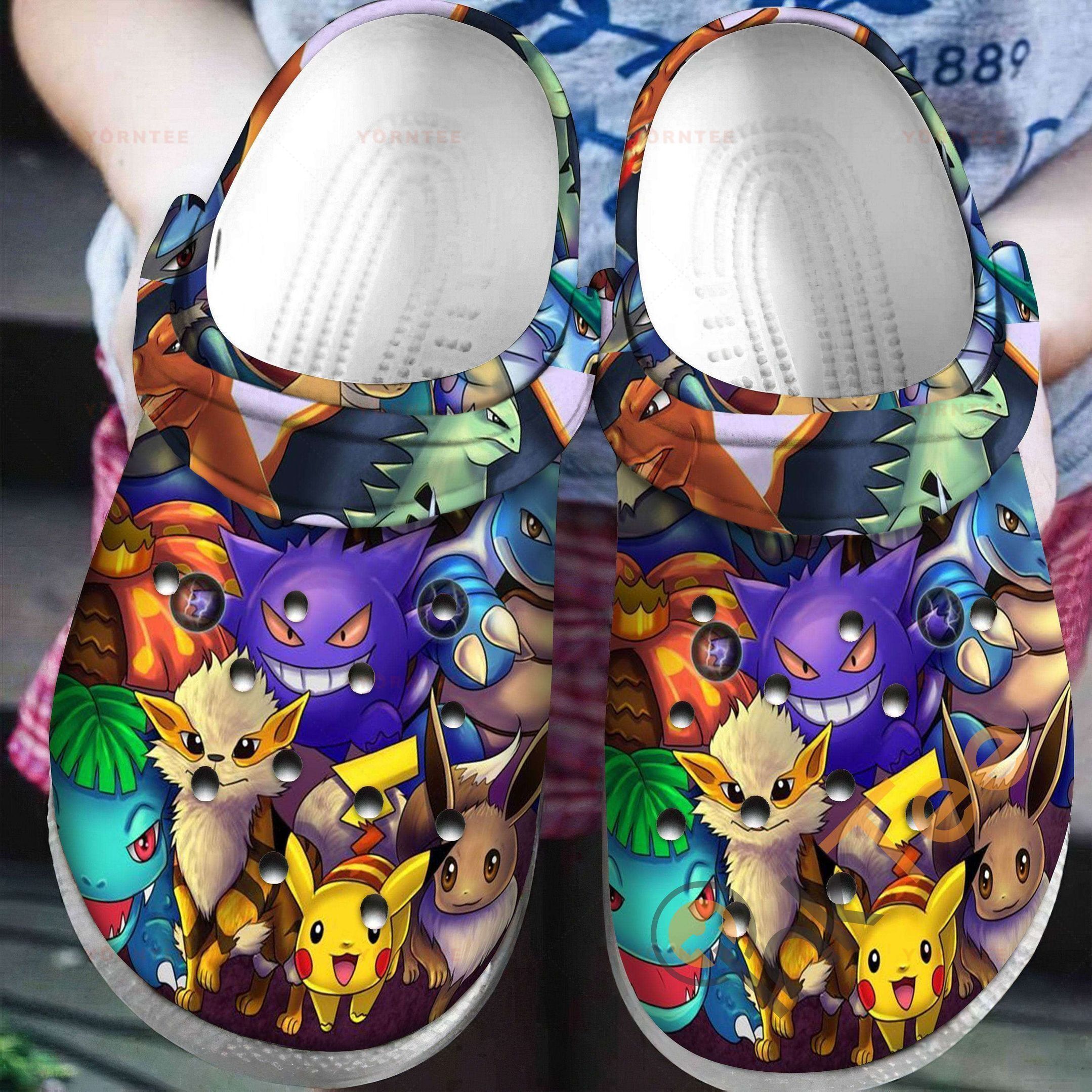Pokemon Pikachu Crocs Clog Clog Shoes Crocs Clog For Mens And Womens Pokemon Pikachu Crocs Clog Clog Shoes Crocs Clog For Mens And Womens