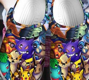 Pokemon Pikachu Crocs Crocband Clog Clog Comfortable Classic Clog Water Shoes Comfortable