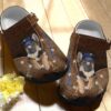 Police Personalized Clog Custom Crocs Comfortablefashion Style Comfortable For Women Men Kid Print 3D Back The Blue Shepherd In Zip