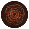 Polka Dots Round Carpet Floor Rug Living Room Bedroom Decor Round Area Rug Carpet