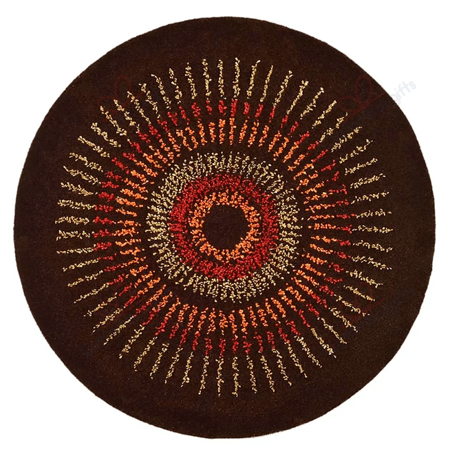 Polka Dots Round Carpet Floor Rug Living Room Bedroom Decor Round Area Rug Carpet Polka Dots Round Carpet Floor Rug Living Room Bedroom Decor Round Area Rug Carpet