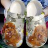 Poodle Daisy Sku 1871 Crocs Crocband Clog Comfortable For Mens Womens Classic Clog Water Shoes