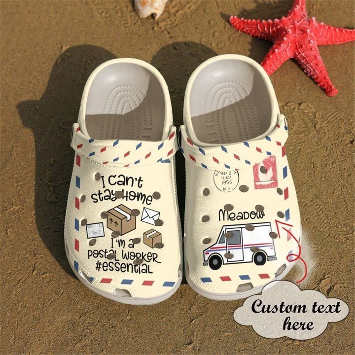Postal Worker Personalized Can’T Stay Home Sku 1878 Crocs Crocband Clog Comfortable For Mens Womens Classic Clog Water Shoes Postal Worker Personalized Can’T Stay Home Sku 1878 Crocs Crocband Clog Comfortable For Mens Womens Classic Clog Water Shoes