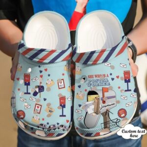 Postal Worker Personalized She Is A Sku 1873 Crocs Clog Clog Shoes