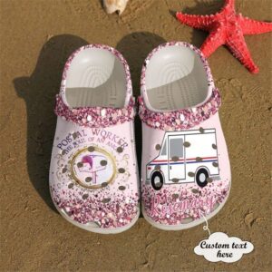 Postal Worker Personalized The Soul Of Sku 1880 Crocs Crocband Clog Comfortable For Mens Womens Classic Clog Water Shoes