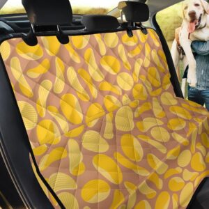 Potato Chip Pattern Car Back Seat Cover Dog Car Seat Covers - e5ee0f0d4f4a