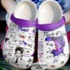 Prince Purple Crocs Clog Crocband Clog Comfortable Classic Clog Water Shoes For Mens And Women