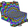 Psychedelic Expansion Optical Illusion Pet Car Back Seat Cover - 0acf33b2fbee