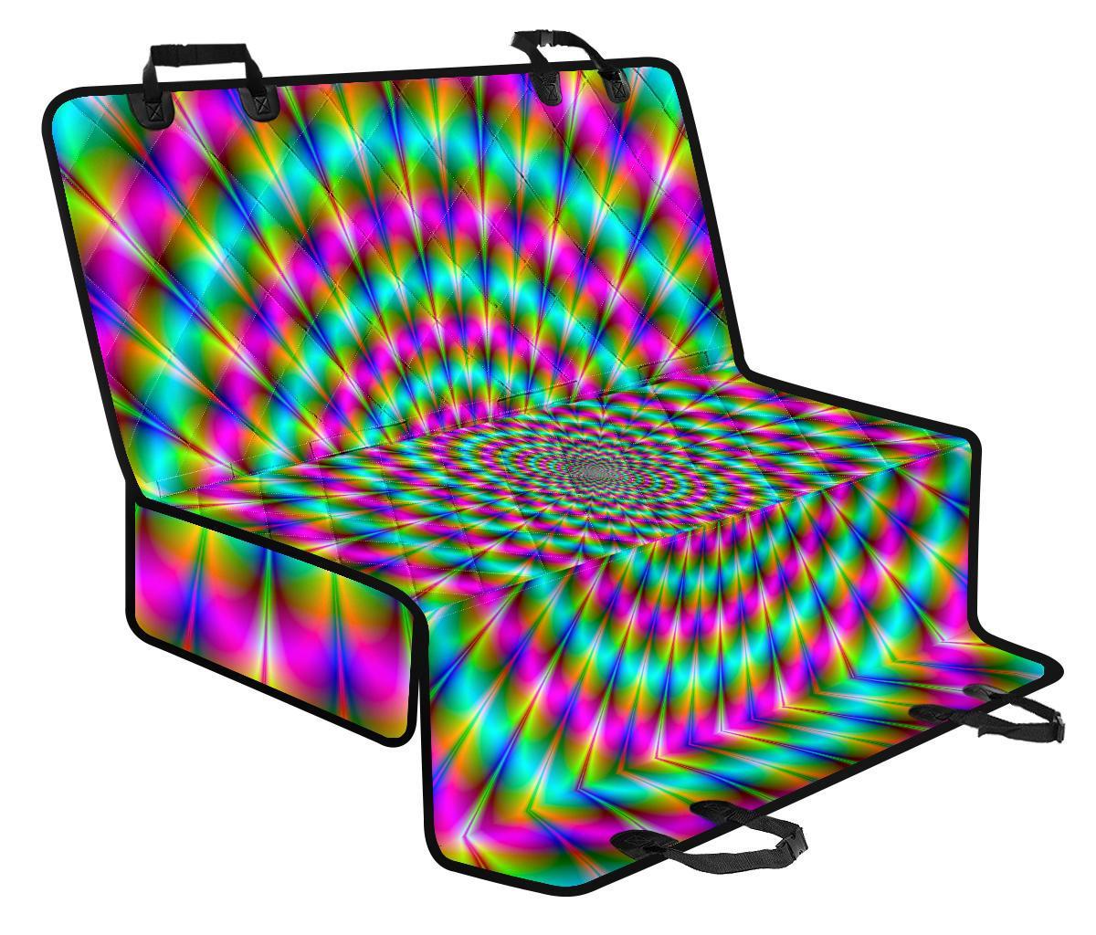 Psychedelic Rave Optical Illusion Pet Car Back Seat Cover - 638f0d50ea76 Psychedelic Rave Optical Illusion Pet Car Back Seat Cover - 638f0d50ea76