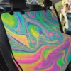 Psychedelic Soap Buble Pattern Colors Car Back Seat Cover Dog Car Seat Covers - 29918038c4d7