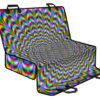 Psychedelic Web Optical Illusion Pet Car Back Seat Cover - 7d0186aa2ddd