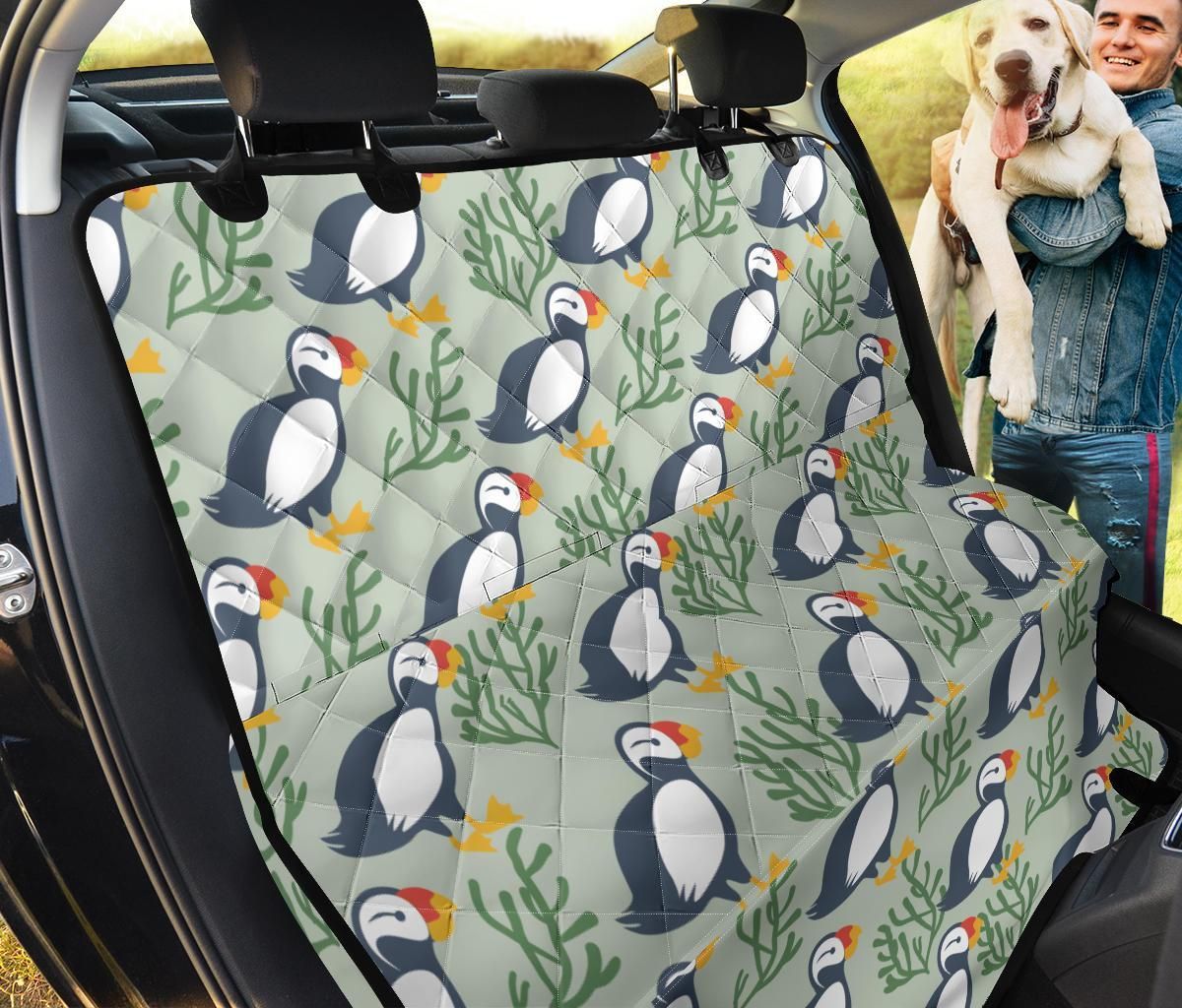 Puffin Cute Pattern Car Back Seat Cover Dog Car Seat Covers - de7b166828df Puffin Cute Pattern Car Back Seat Cover Dog Car Seat Covers - de7b166828df