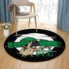 Pug Bazooka Round Carpet Floor Rug Living Room Bedroom Decor Round Area Rug Carpet