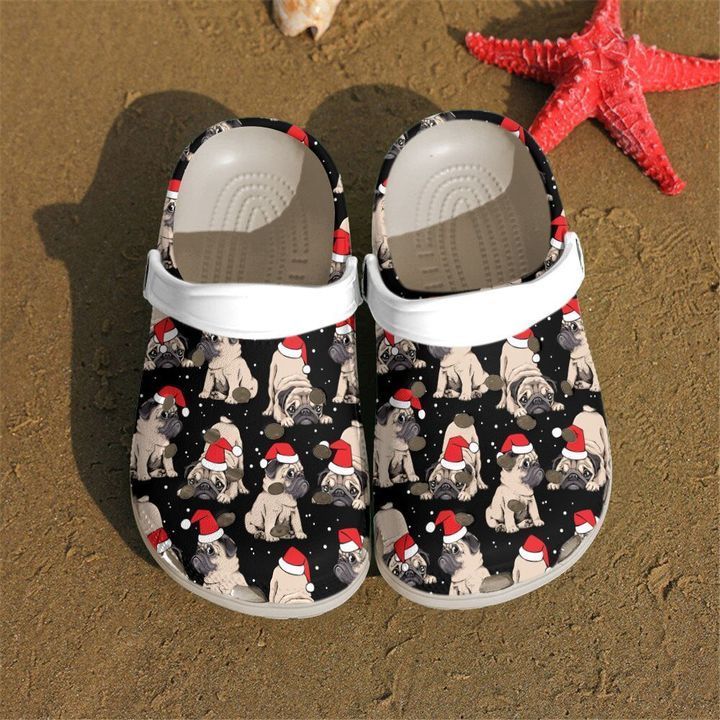 Pug Christmas Sku 1903 Crocs Clog Clog Shoes Pug Christmas Sku 1903 Crocs Clog Clog Shoes