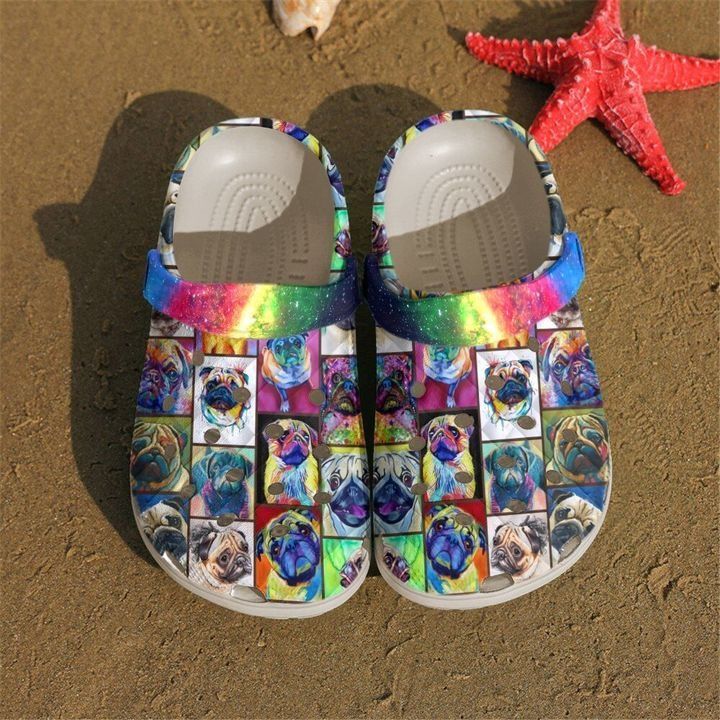 Pug Colorful Sku 1919 Crocs Crocband Clog Comfortable For Mens Womens Classic Clog Water Shoes Pug Colorful Sku 1919 Crocs Crocband Clog Comfortable For Mens Womens Classic Clog Water Shoes
