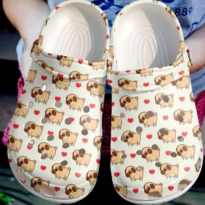 Pug Cutie Pattern Sku 1904 Crocs Clog Clog Shoes Pug Cutie Pattern Sku 1904 Crocs Clog Clog Shoes