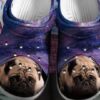 Pug Dog Crocs 3D Printed Cute Pug Dog Crocs Crocband Clog Gift For Dog Lover Pug Dog Lover Gift Animal Classic Clogs