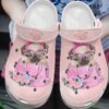 Pug Personalized Clog Custom Crocs Comfortablefashion Style Comfortable For Women Men Kid Print 3D Pink Pug