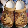 Pug Wooden Sku 1910 Crocs Crocband Clog Comfortable For Mens Womens Classic Clog Water Shoes