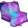 Purple And Teal Buddha Print Pet Car Back Seat Cover - 9eb272dfb2ce